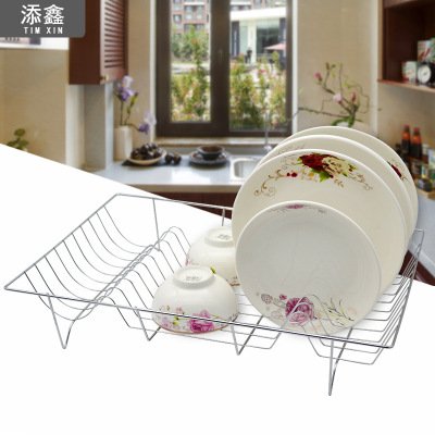 Manufacturers Direct Kitchen Multi-functional floor single-layer Dish Rack Shelves