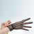 Wedding dress cheongsam gloves elastic Hollowed -up wedding gloves