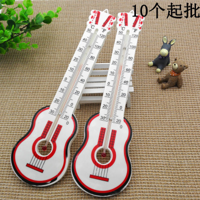 D1622 Guitar Thermometer Indoor Home Temperature Moisture Meter Yiwu 2 Yuan Two Yuan Shop Wholesale