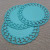 D1432 Extra large rubber thermal insulation coasters water coasters non-slip coasters Yiwu 2 yuan wholesale