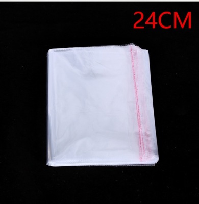 Transparent plastic bags packaging bags are made of direct spot opP bags