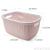 Factory Direct Supply Plastic New Rattan Storage Basket Straw Rattan Uncovered Clothes Basket Items Storage Basket Storage Basket