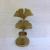 Creative Nordic vintage ginkgo biloba gold candlestick decorations to place a candle holder romantic wedding props