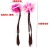 A3644 Braids of lace on a pair of wigs mixed with baby hair Clips Yiwu Duyuan store Supply