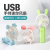 Handheld Fan Small Portable Mini Cute Mute Fan Desktop USB Student Rechargeable Small Fan