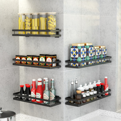 Kitchen rack without the wall hanging contains special rack in the bathroom storage and finishing rack