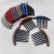 A3132 three-row drill six-fork comb Japan and South Korea hair comb fork hair Accessories Comb Yiwu 2 yuan store supply