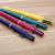 Office Supplies Plastic Iron Hook 4 Colors Retractable Ballpoint Pen 0.5mm Stationery Wholesale