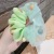 Korean Headwear Hair Accessories Spring and Summer Hair Ring Color Matching Chiffon Camp Fluorescent Colorful Beads Large Intestine Ring Female Student Hair Accessories