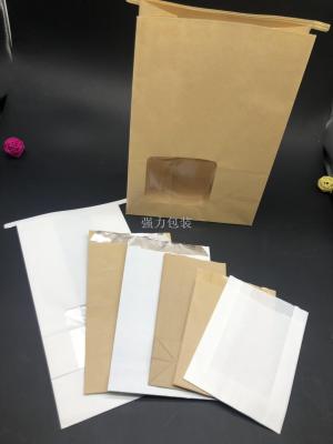 Customized Kraft Paper Packaging Bag Food Packaging Bag Bread Bag