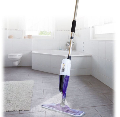 Spray- Spouted Slugger Mop Hands-free Flatbed Household Mop