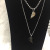 Instagram Set Necklace Web Celebrity Hip hip phop warehouse versatile Simple cool style sweater chain Collarbone chain
