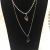 Instagram Set Necklace Web Celebrity Hip hip phop warehouse versatile Simple cool style sweater chain Collarbone chain