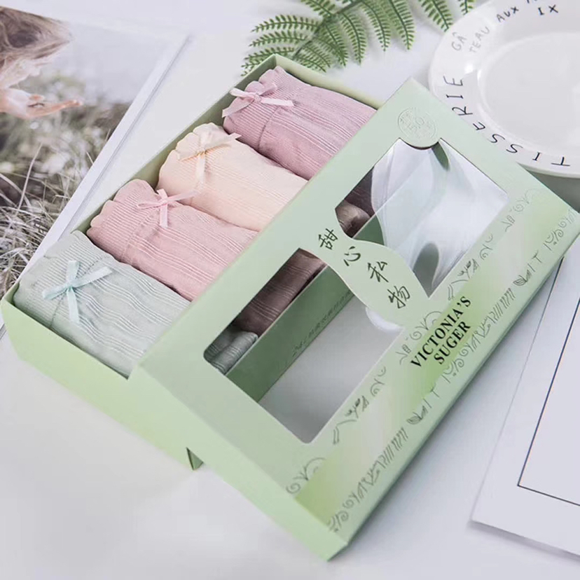 根蓝根5.0四条装无缝女士内裤