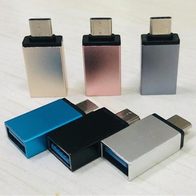 Aluminum alloy Type-C to USB3.0 adapter OTG U Disk Adapter for Letv Huawei Mobile Phones