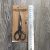 195-F07 Tea titanium, cosmetic scissors