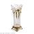 American luxury home furnishings crystal with copper living room vase ornaments 