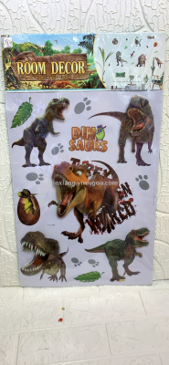 Jurassic Dinosaur Tyrannosaurus Rex pterosaur  3D handmade decorative wall stickers