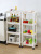 Multi-storey storage racks and Mobile storage racks in the kitchen, bedroom and bathroom