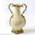 American and European Style Pastoral Copper Clad Porcelain Ice Crack Ceramic Vase Flower Flower Arrangement Decoration Living Room Villa Hotel Furnishings