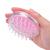 Transparent massage brush wash hair comb Creative massage Brush wash hair comb