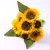 Ins wind simulation flowers DIY bunch of large sunflowers wedding home decoration landing flowers 7 bunches of sunflowers