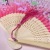 Chinese style Japanese Peach blossom folding fan Classical dance Qipao fan Pink girl Peach blossom fan ancient costume plum blossom fan