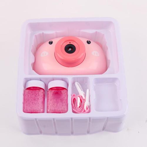 Stall Picking Goods Douyin Online Influencer Pig Bubble Machine Electric Lamplight Bubble Blowing Children‘s Toy TikTok Same Style