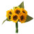 Ins wind simulation flowers DIY bunch of large sunflowers wedding home decoration landing flowers 7 bunches of sunflowers