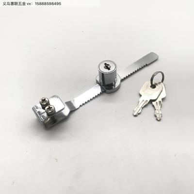 Factory Direct Sales Toothed Lock Drawer Lock Household Hardware Lock Accessories