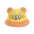 Children's Hat 2020 Summer New Korean Style Alphabet Cartoon Ears Sun Protection Sun Shade Baby Mesh Cap Children's Bucket Hat
