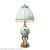 European style palace ceramic lamp bedroom bedside lamp luxury