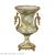 Hand-Painted Copper with Porcelain Trophy Villa Gift Vase Flower European American Soft Outfit Home Ornament Retro Furnishings