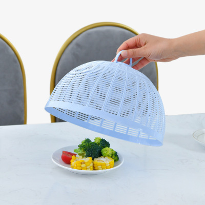 Baby cover plastic round small table food cover kitchen Cover rice insect-proof fly mosquito proof baby cover household expenses