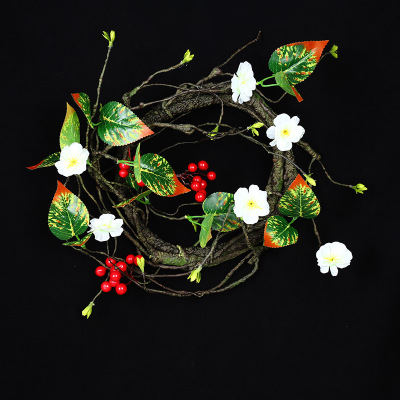 What is handmade is plastic cloth art silk flower fake flowers