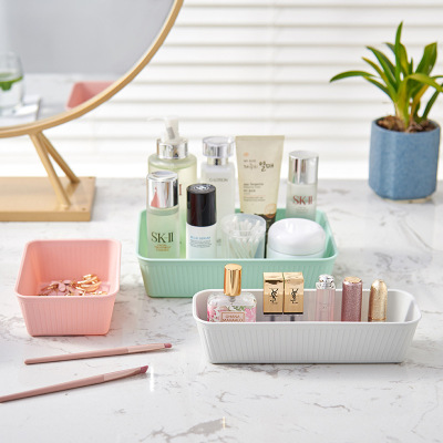 Japanese Desktop Storage box Bathroom kitchen Plastic Storage basket sundry Storage Basket basket Basket Basket Basket Basket Basket Basket Basket Basket Basket Basket Basket Storage basket