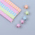 Cute Printed DIY Handmade Wish Lucky Star Folding Paper New Two-Color Hazy Luminous Stars Origami