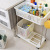 Factory direct laundry household storage basket plastic shelf laundry basket large laundry basket