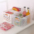 The basket consists of two items, an Office plastic storage basket, a Desktop storage basket and a bathroom storage box