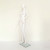 Factory Direct Sales Abstract White Plastic Female Model Faceless Wedding Dress Formal Dress Display Props Human Body Display Model