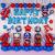 Creative Avengers celebrating children's birthday party decorated package with background aluminum balloons