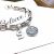 S925 Sterling Silver Bracelet for Women Fashionmonger Personalized Japanese and Korean Simple Retro Men and Women Couple Bracelet Korean Jewelry