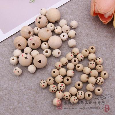 DIY jewelry accessories personality wooden beads handmade beads crafts accessories manufacturers direct sale