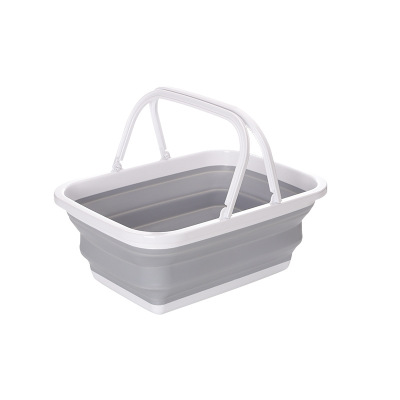 Manufacturers Direct Portable Square folding basket can be folded portable basket fruit and vegetables folding basket