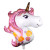 Lanfei New Large Unicorn Aluminum Balloon Pony Cartoon Party Decoration Layout Balloon Wholesale