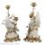 American classical home decoration, living room, porch decoration, European style used parrot candlestick