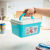 Suitcase Small plastic storage box Food box plastic storage box Storage case suitcase