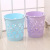What ever happened to them? 8821 Four-leaf Clover Design Circular Basket Media-sized Hollowed out hand-held garbage can