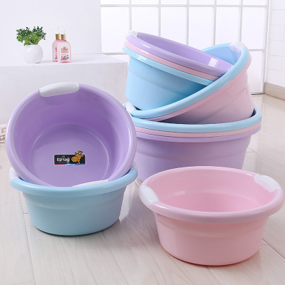 Qingxin washbasin manufacturer wholesale Plastic products Household washbasin billgift advertising basin