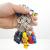 Creative key chain sex pendant knapsack small pendant building block figurines